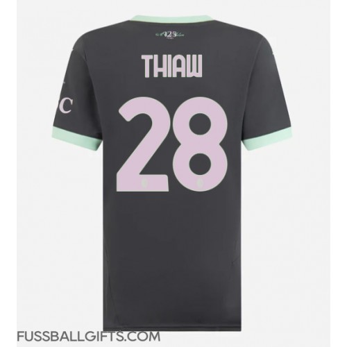 AC Milan Malick Thiaw #28 Fußballbekleidung 3rd trikot Damen 2024-25 Kurzarm